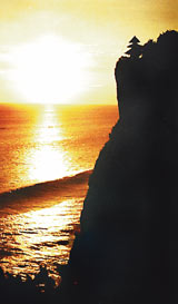 ウルワツの夕日