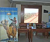 キャメルサファリライドのデスクです