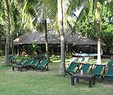 ビーチでのんびりと・・・