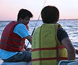 何が釣れるかな？