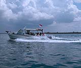 トローリング用の船