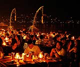 ジンバランビーチのレストランのイメージ