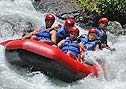 トラガワジャ川ラフティング